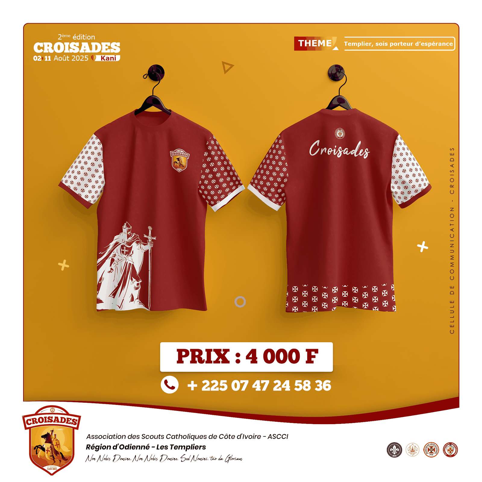 T-Shirt Collection Croisade
