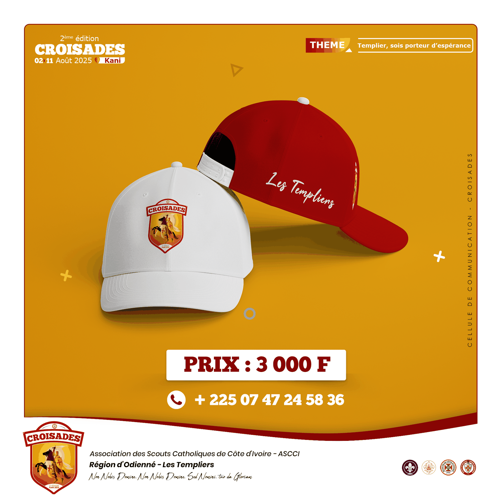 Casquette Collection Croisade