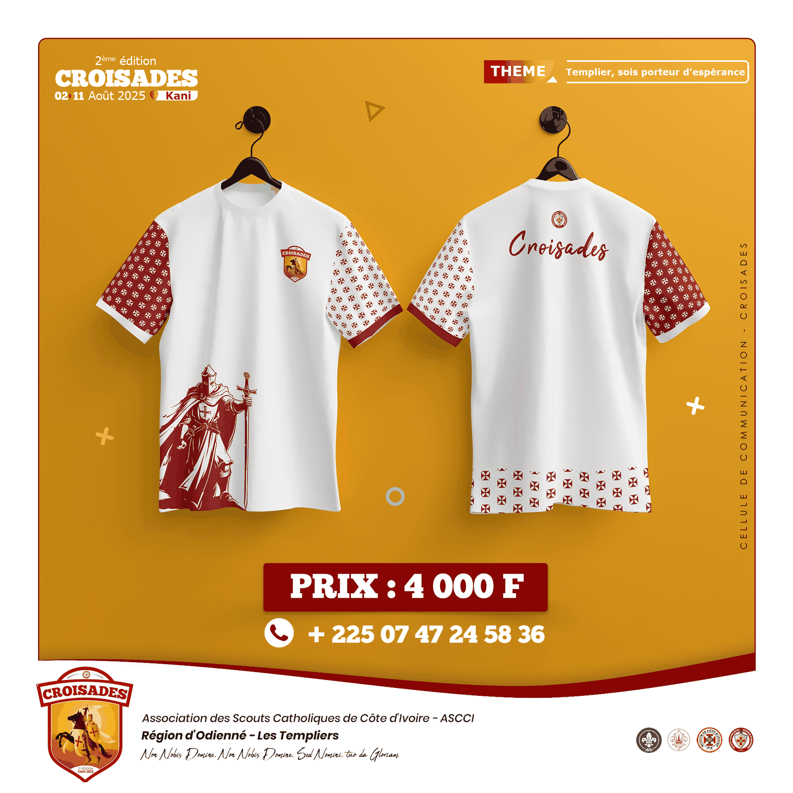 T-Shirt Collection Croisade